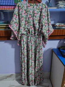 Floral Print Midi Dress