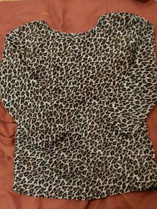 Animal Print Top