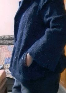 Sparkly Dark Blue Jacket