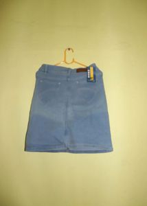 Denim Mini Skirt