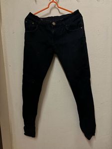 Black Angle Length Jean