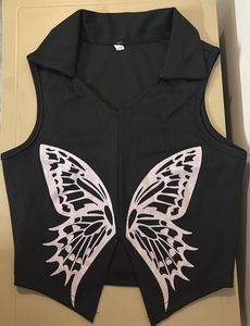 Butterfly Wing Crop Top