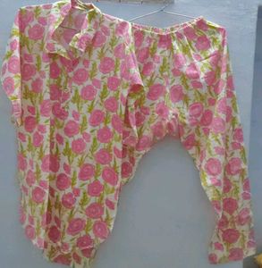 Floral Pajama Set
