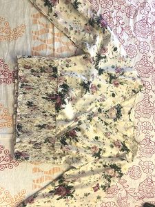 White Floral Top