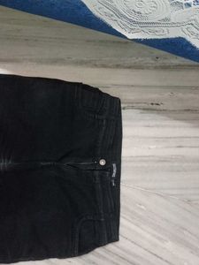 Two Black Denim Pants