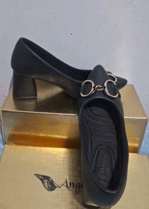 Black Block Heels