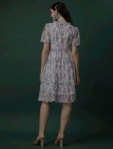 Floral Print Mini Dress