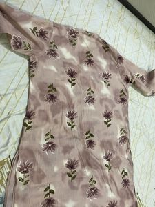 Floral Print Kurta