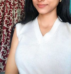 Cream Knit Sleeveless Top