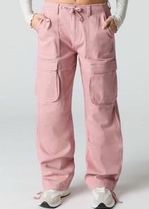 Pink Cargo Pants