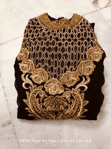 Black And Golden Gorgeous Kurta🖤
