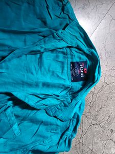 Teal Casual Shirt