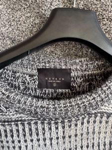 Patterned Knit Sweater