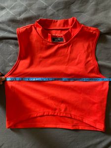 H&amp;M Orange Crop Top