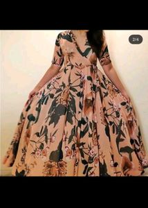 Floral Wrap Maxi Dress