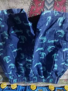 Baby Pure Cotton Banyan And Pant Set