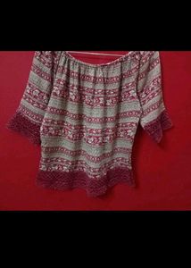 Crop Top Printed