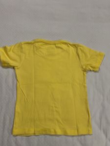 Kids Lion King Graphic T-shirt Yellow