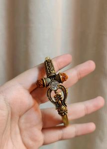 Rudraksha Trishul Bracelet