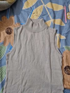 Sleeveless Knit Top