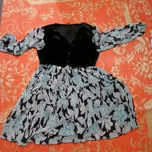 Floral Print Mini Dress