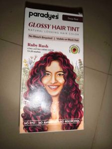 Half Price!!!!Paradyes Deep-Red Hair Tint