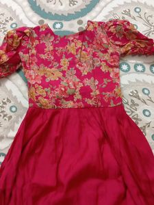 Floral Print Kurta