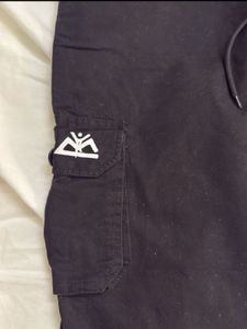 Black Cargo Jogger Pant(New unused)
