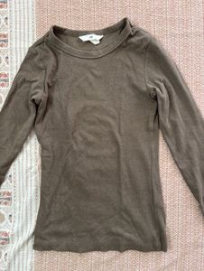 H&amp;M Soft Feel Fitted Top