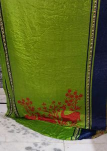 Green Colour Silk Saree