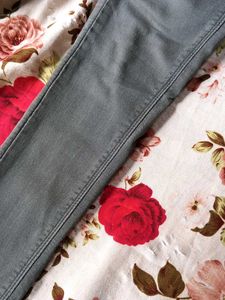 Gray Denim Jeans