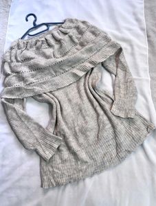 🎁Buy1 Get1 Free Off Should Knitted Top H