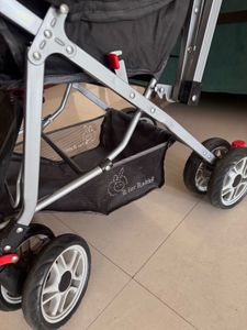 Red Baby Stroller