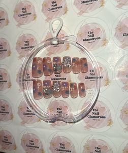 Floral Press-On Nails