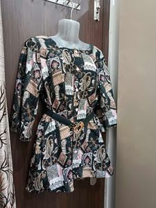 Patterned Printed Tunic