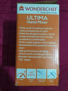 Wonderchef Ultima Hand Mixer With Attachments