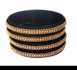 Silk Thread Bangles (Set of 4)