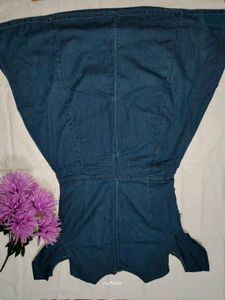 Denim Pearl Dress