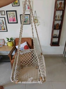 Macrame Hanging Chair Swing