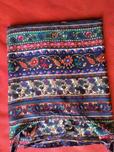 Vintage Floral Print Top