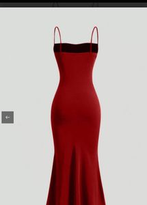 Elegant Red Bodycon Dress