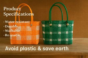 Hand Crafted Wire Bag - Set of 2
