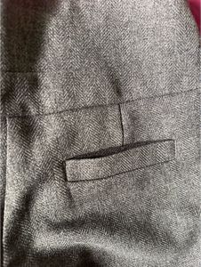 Grey Cropped Trousers