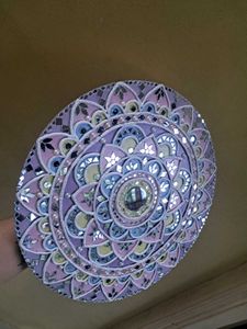Mirror Mandala Lippan Art Wall Decor