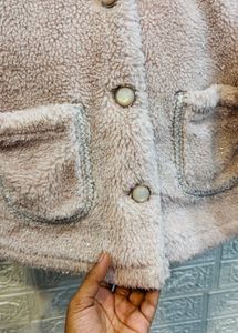 🇮🇹Italy Imported Fuzzy Baby Coat