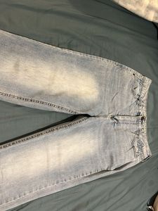 Light Blue Fade Mom Jeans