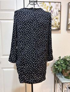 Zara Satin Polka Dot Cute|Pinterest|Korean Dress