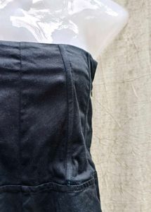 Black Strapless Dress