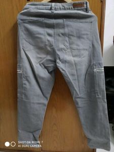 Forever 21 Grey Denim Pant For Women