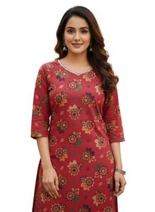Floral Print (L) size Kurta.